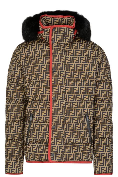 fake fendi puffer jacket|fendi puffer down jacket.